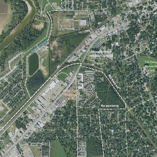 Person experiencing difficulty breathing in Rosenberg