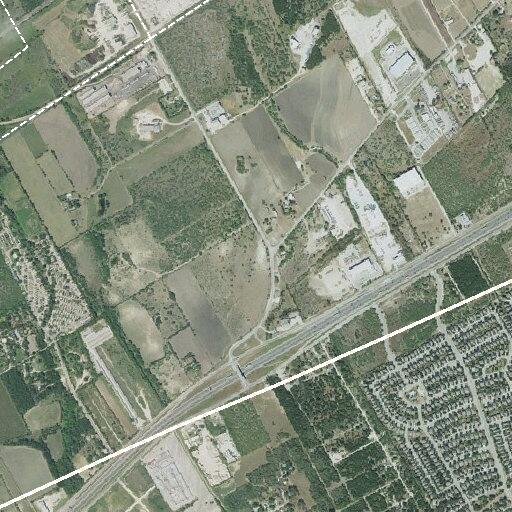 Train blocks road near I-35 frontage access
