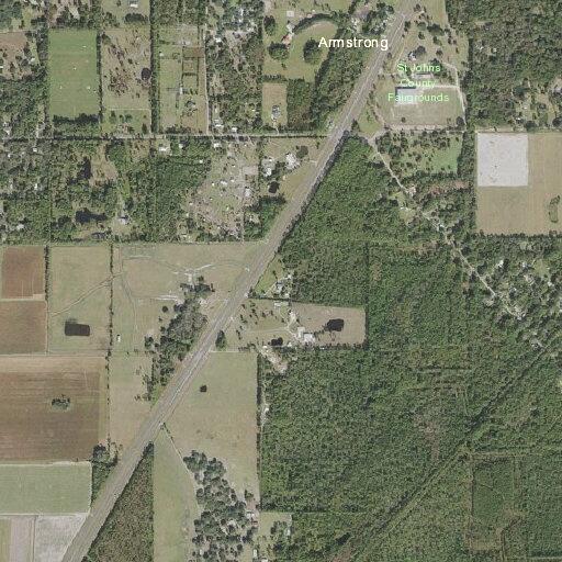 Permitted pile burn near State Road 207 in Elkton