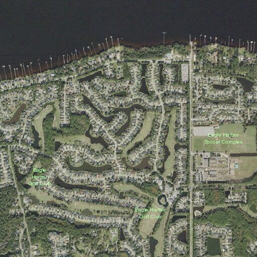 Fire response on Harbor Lake Drive