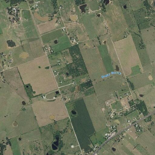 Person banging on door at rural home