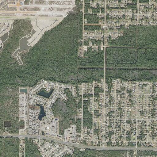 Illegal burn near Gulf Breeze Highway substation