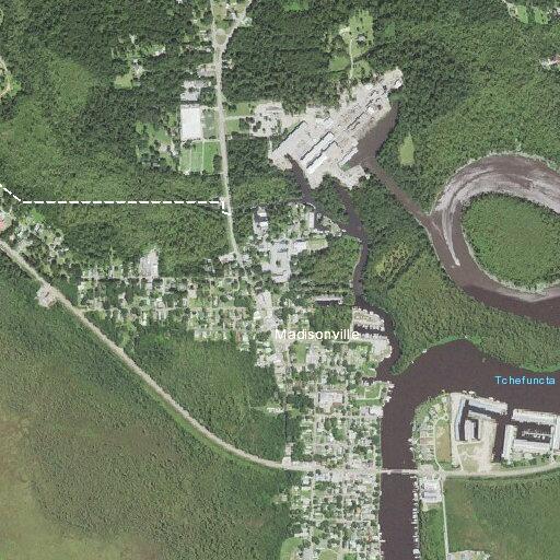 Person experiencing abdominal pain near Madisonville
