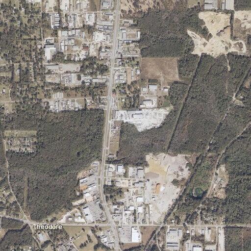 Trash fire reported on Highway 90 in Theodore