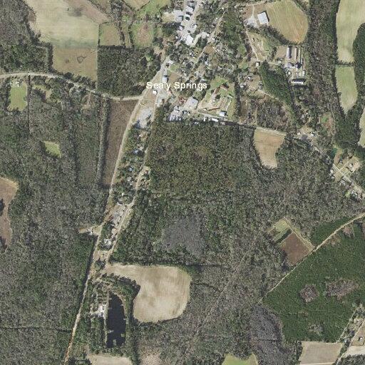 Brush fire reported near Sealy Wells Road