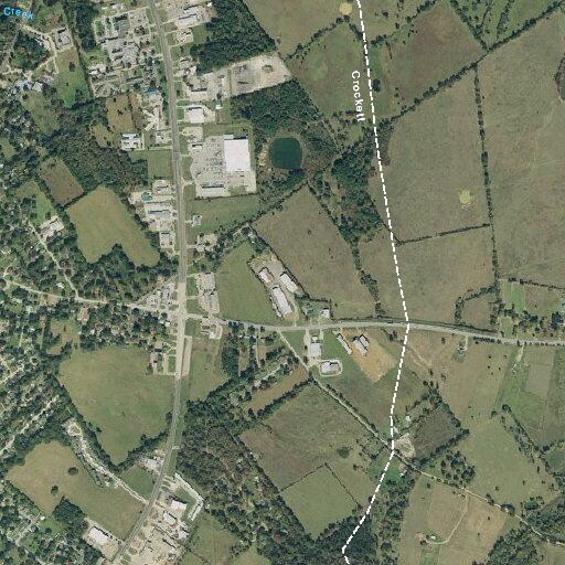 Traffic stop at Crockett Farm and Fuel parking lot