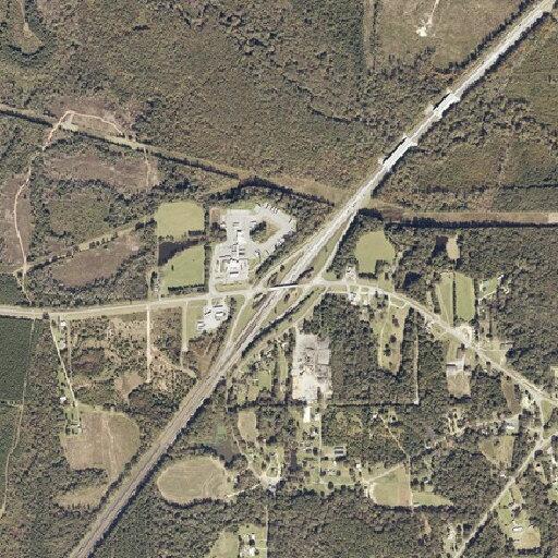 Road hazard reported near truck stop on US 84