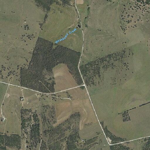 Controlled brush fire on County Road 259