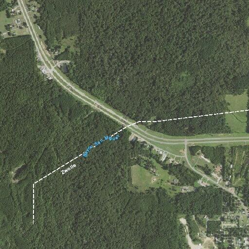 Smoking vehicle off road near Highway 171