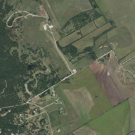 Tires blocking roadway on County Road 3405
