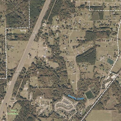 Property damage reported near (person_name withheld) Drive in Terry, MS