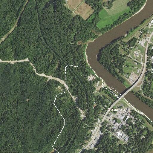 Driver briefly travels wrong way near Columbia bridge