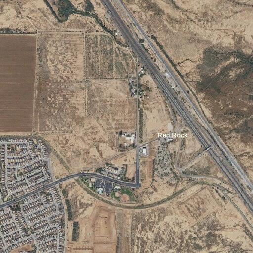 Car swerving in lanes on Highway 195 near Red Rock