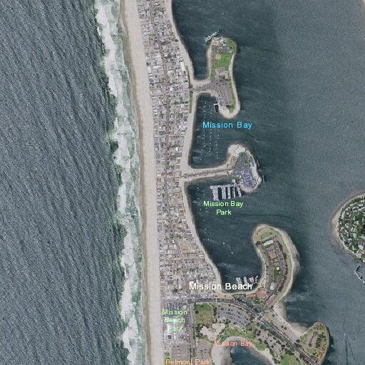 Minor medical incident at Mission Beach beach area