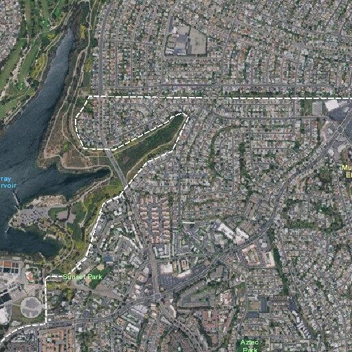 Person experiencing back pain near Lake Murray Boulevard