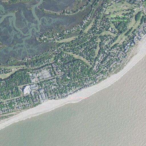 Children possibly stuck on sandbar near shore