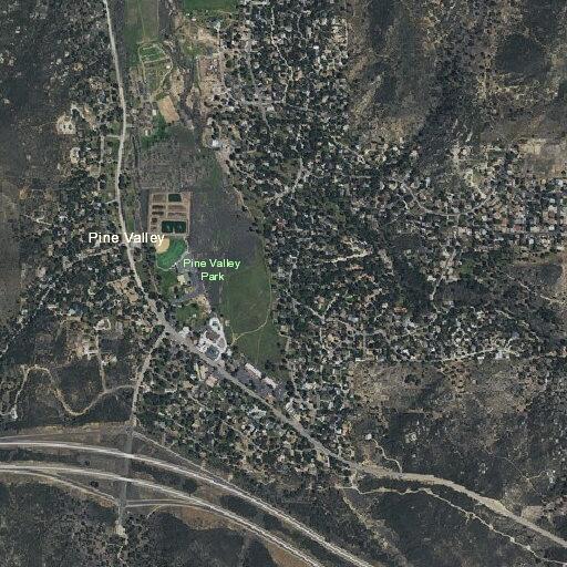 Possible jumper reported on eastbound I-8 at Pine Valley Bridge