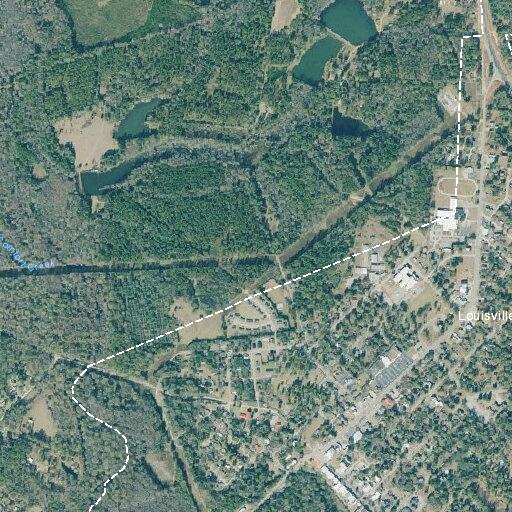 Person reported with difficulty breathing near Louisville