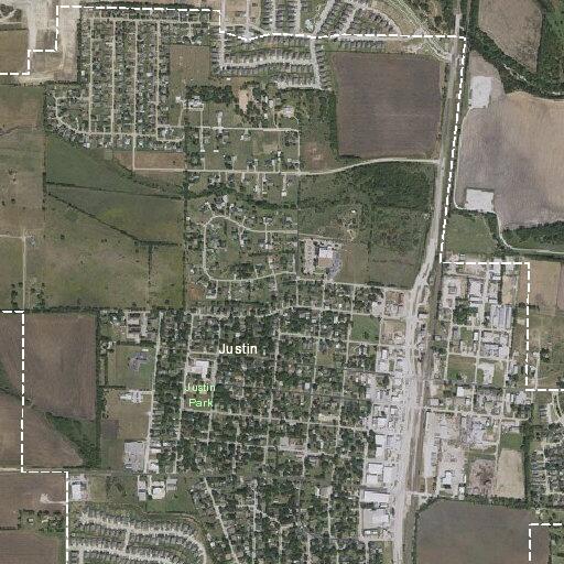 Temporary westbound closure on FM 407 in Justin