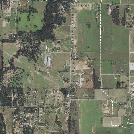 Female injured in eye while mowing in Paradise