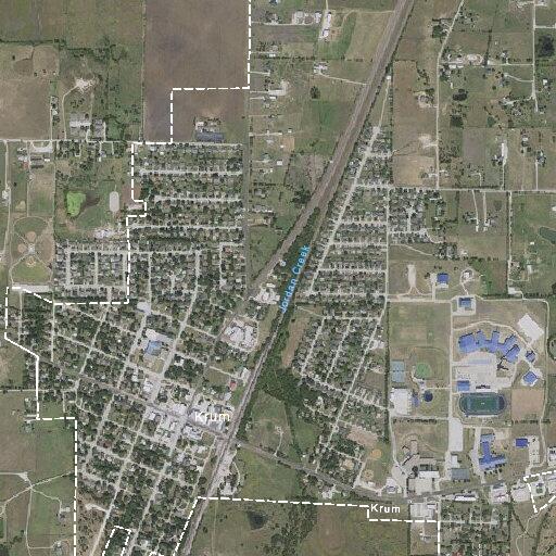 Traffic stop on South First Street in Krum