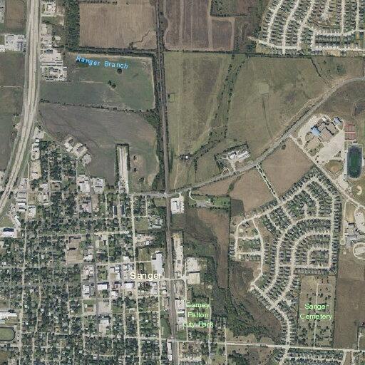 Person reported sick at residence in Sanger, Texas