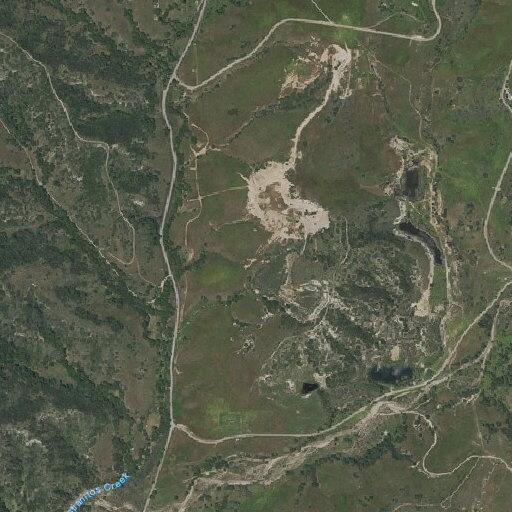 Vegetation fire near Ford Aerospace Road