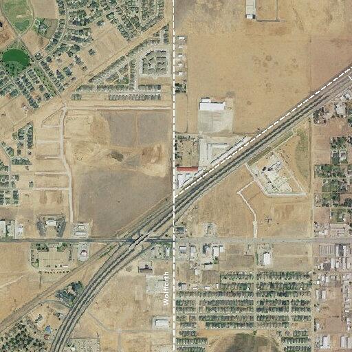 Two-vehicle crash on 84th Street in Lubbock