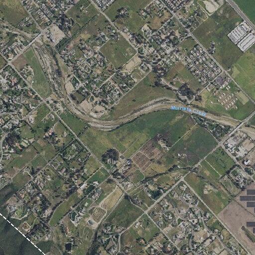 Police report indicates a male suspect fled on foot; perimeter being established near Deluz and John Wayne.