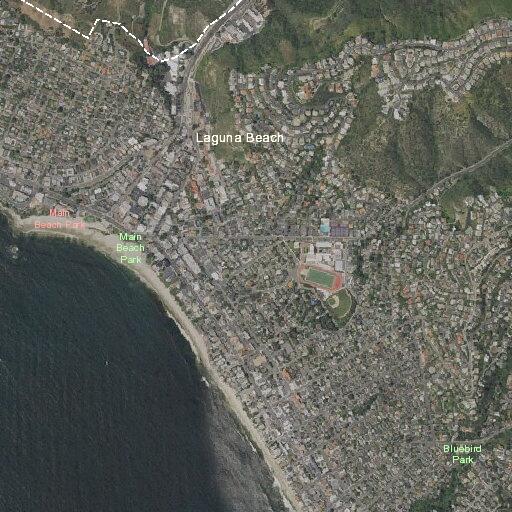 Medical aid at BCS tower 19 in Laguna Beach