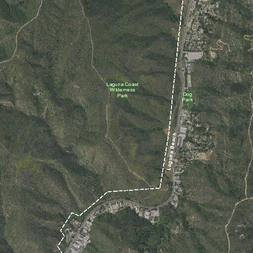 Traffic collision near Laguna Canyon Road