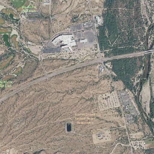Person having difficulty breathing in Fort McDowell