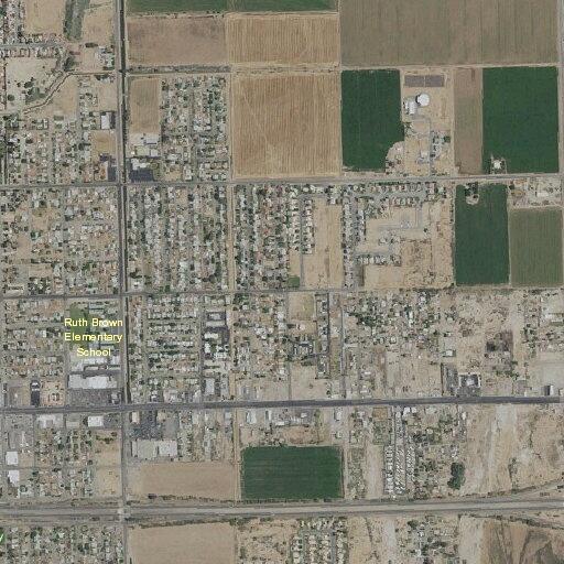 Controlled weed burn near canals in Blythe
