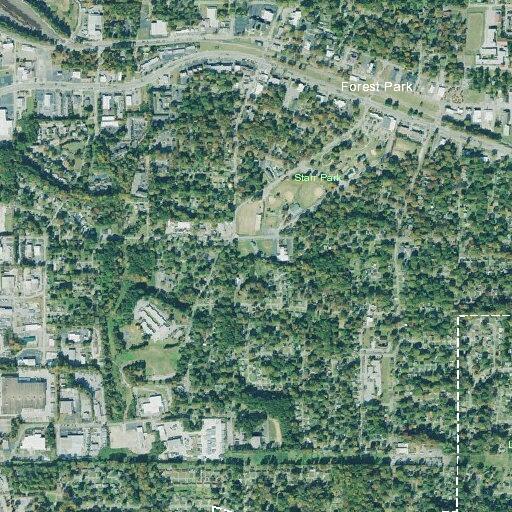 Woman with breathing difficulty near Glen Drive in Forest Park