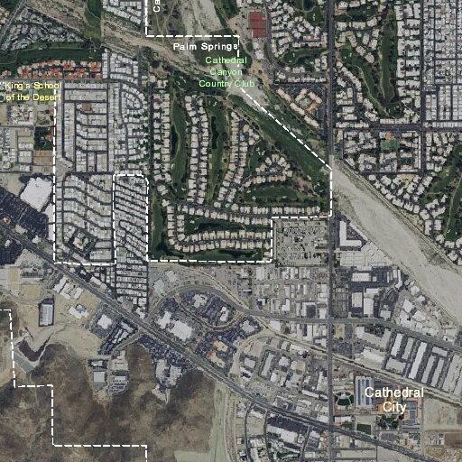 Crew responds to ditch fire in Cathedral City