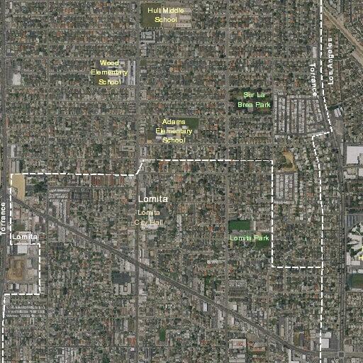 Person with chest pains near Walnut Street in Lomita