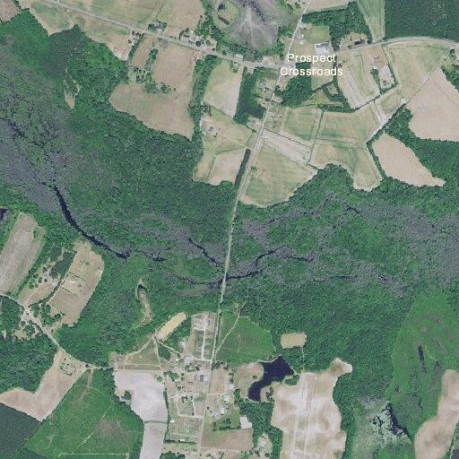 Woman suffering breathing problems near Johnsonville