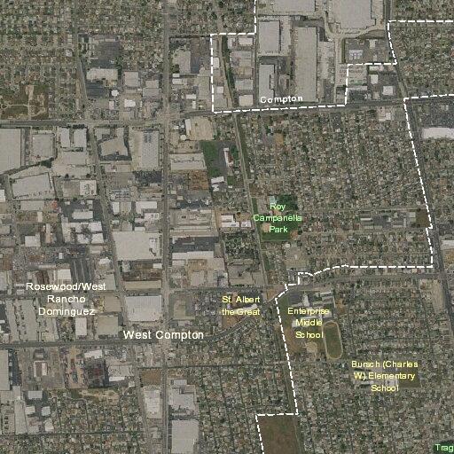 Man in cardiac arrest with fire near Compton