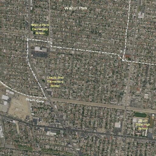 Person with abdominal pain reported near South Gate