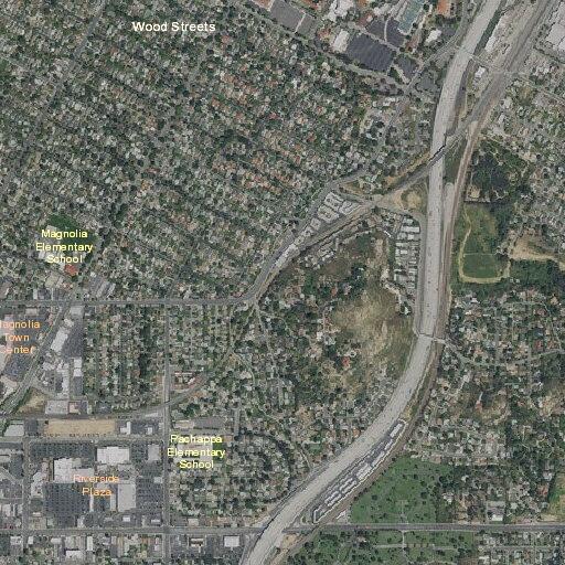 Person reports chest pain near Riverside