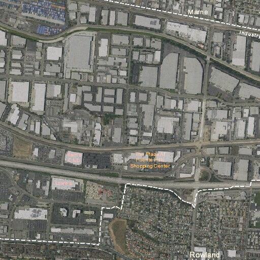 Person reporting abdominal pain in alley in Rowland Heights