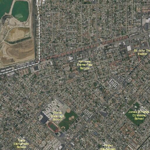 Minor traffic collision at Francisquito Avenue