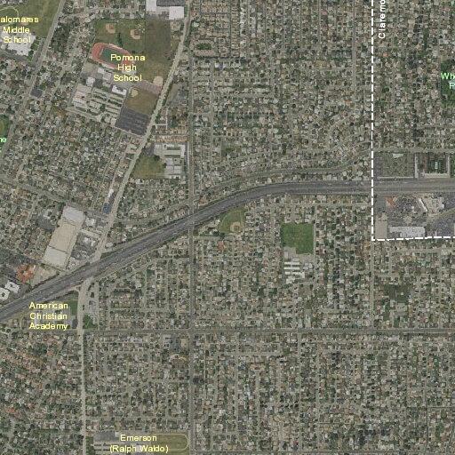 Downed wires at San Bernardino and Palm Grove