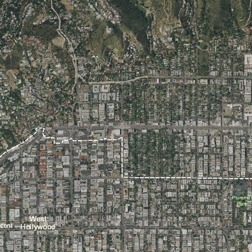 Person having stroke in backyard on Santa Monica Blvd