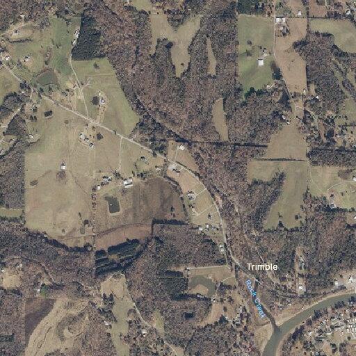 Tree blocks County Road 222 near community center