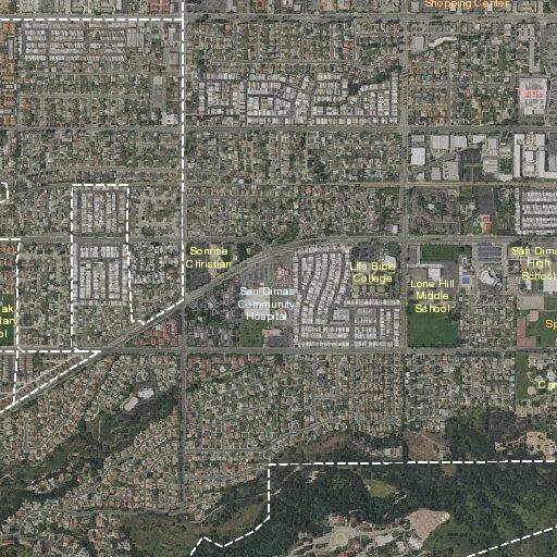 Patient transported to San Dimas Community Hospital