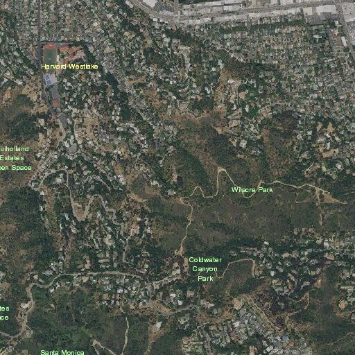 Traffic collision on Mulholland Drive