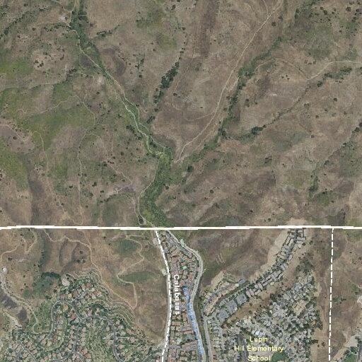 Apartment building fire on Las Virgenes Road