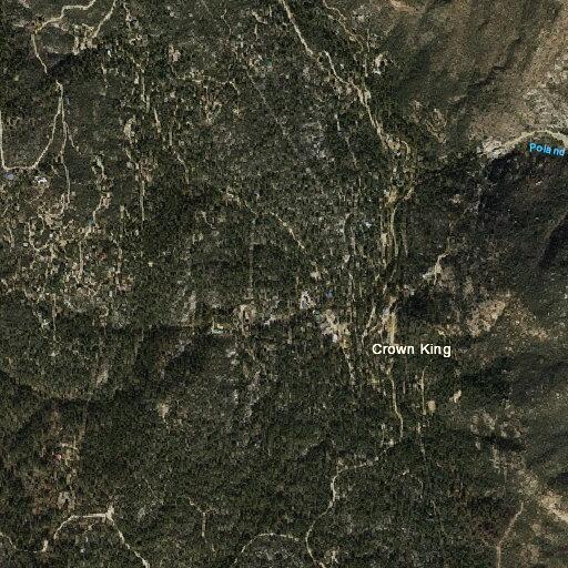 Ground fire reported near Crown King
