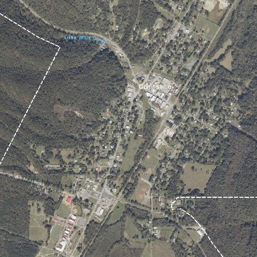 Car swerves into ditch on Cedar Road